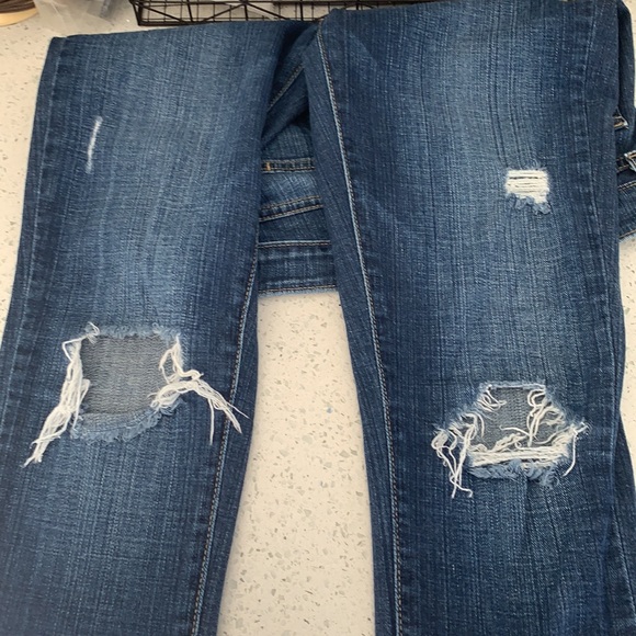 Never Worn Paige Distressed Ultra Skinny Jeans - Picture 9 of 10